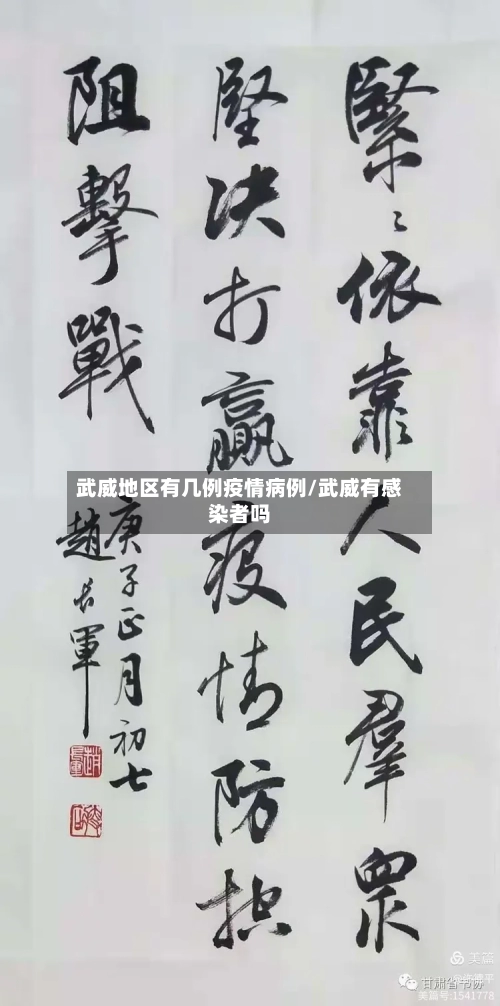 武威地区有几例疫情病例/武威有感染者吗-第2张图片