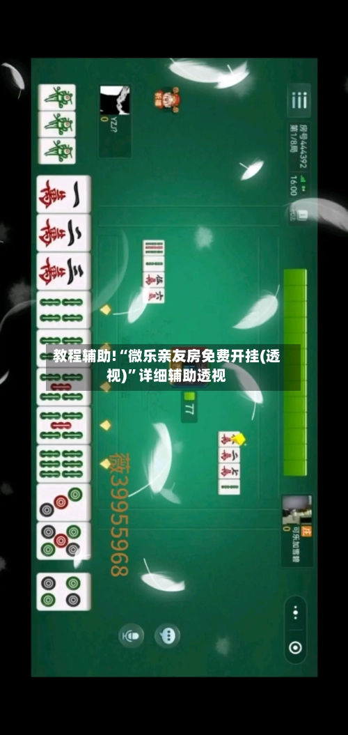 教程辅助!“微乐亲友房免费开挂(透视)”详细辅助透视