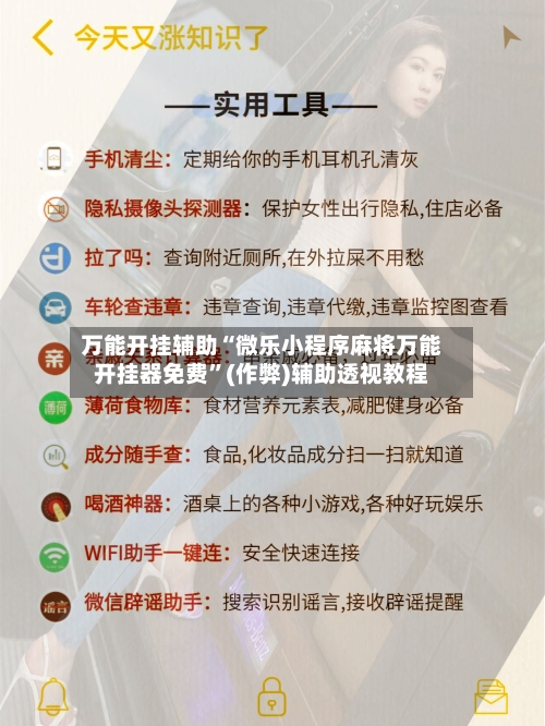 万能开挂辅助“微乐小程序麻将万能开挂器免费”(作弊)辅助透视教程-第3张图片