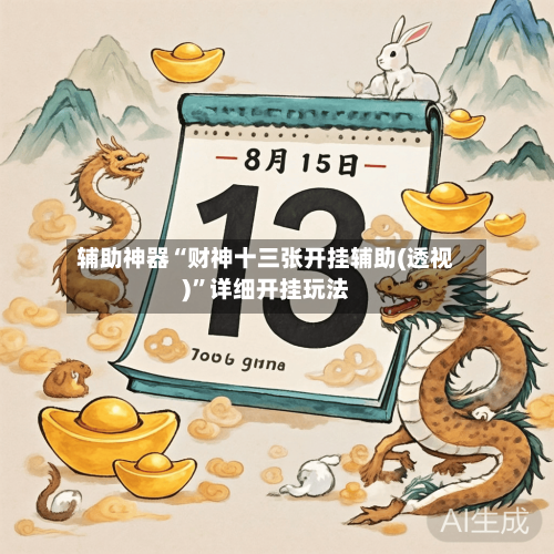 辅助神器“财神十三张开挂辅助(透视)”详细开挂玩法-第2张图片
