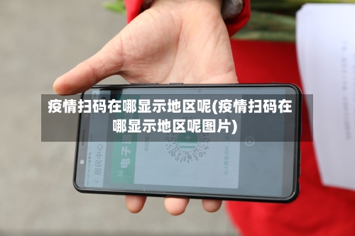 疫情扫码在哪显示地区呢(疫情扫码在哪显示地区呢图片)-第2张图片