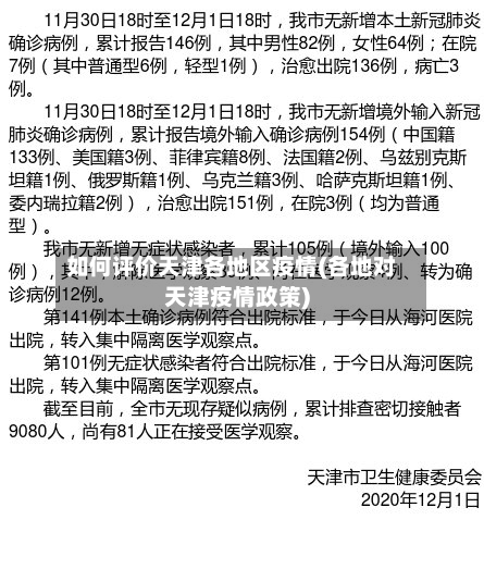 如何评价天津各地区疫情(各地对天津疫情政策)-第3张图片